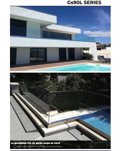 GS90 LONG The Glass Balustrade