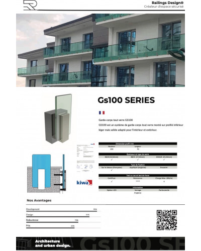 GS100 The Glass Railing