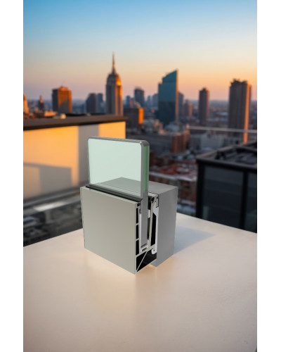 GS160L Le Garde-Corps verre en applique