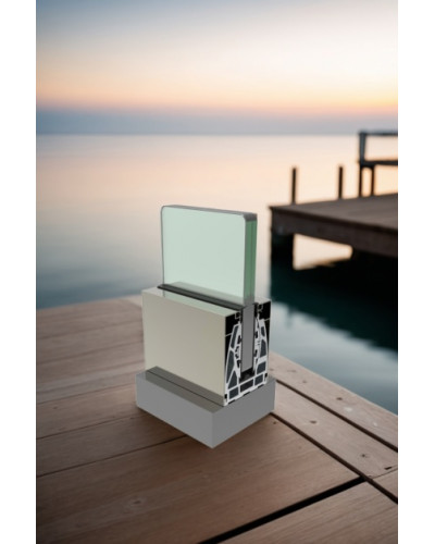 GS190L Le Garde-Corps verre pour extérieur long