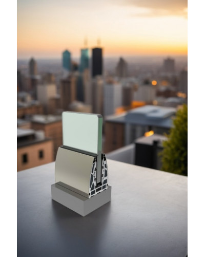 GS190L OVAL Glass balustrade