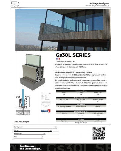 GS30L The Glass Guardrail