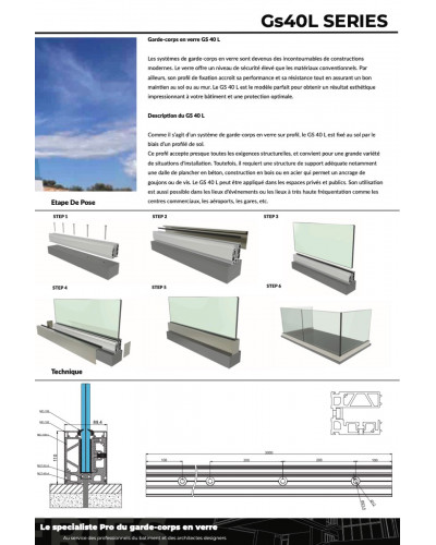 GS40L The Glass Railing Long Version